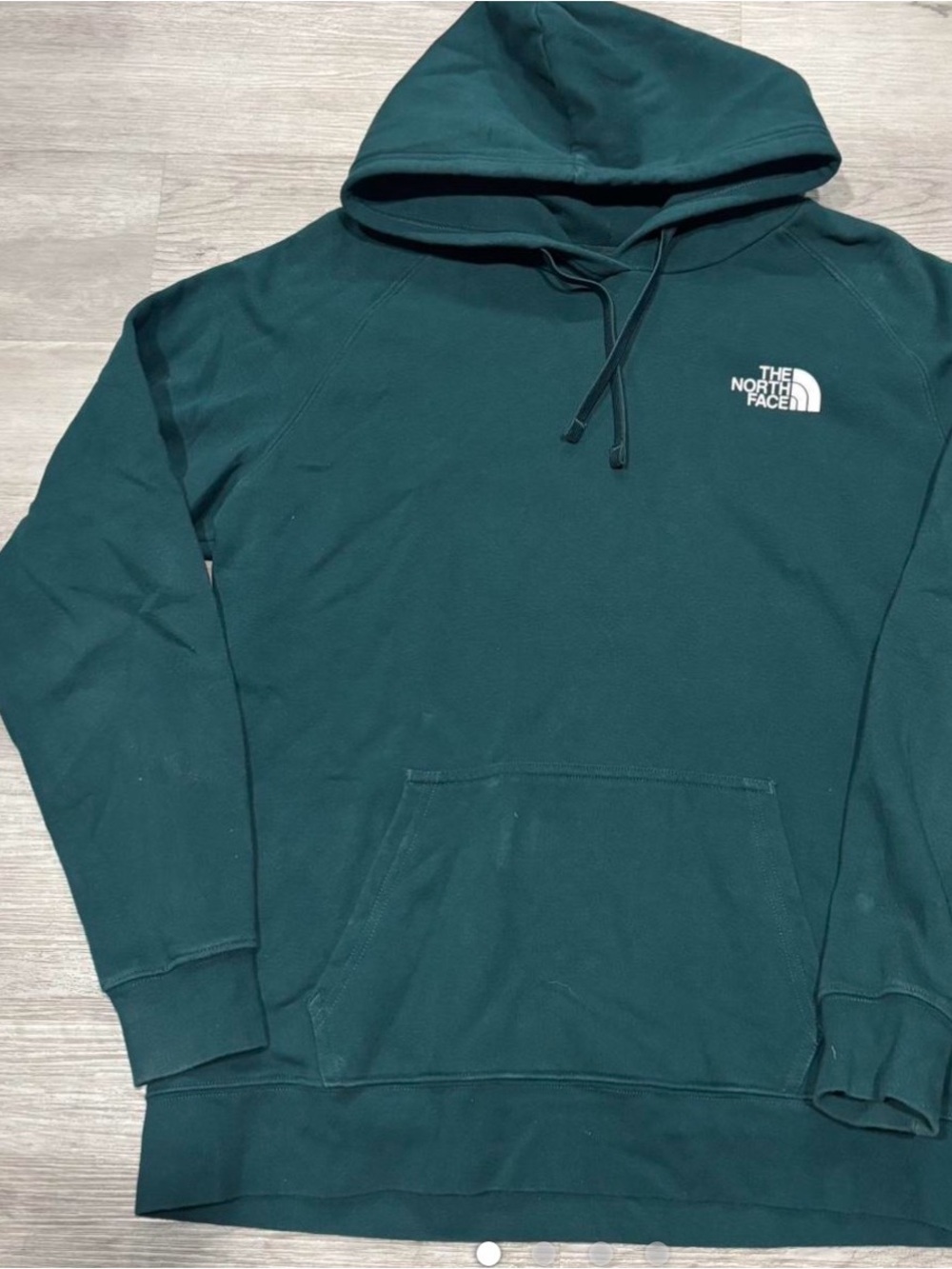 The North Face Teal Hooded Pullover Sweatshirt